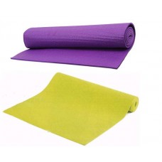 Stuoia - Materassino Yoga e Fitness in PVC antiscivolo. Dim. cm.170x60x0,4, arrotolabile